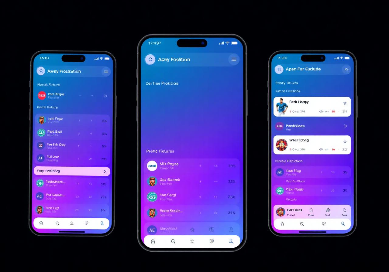 Matchday Survivor mobile app screens